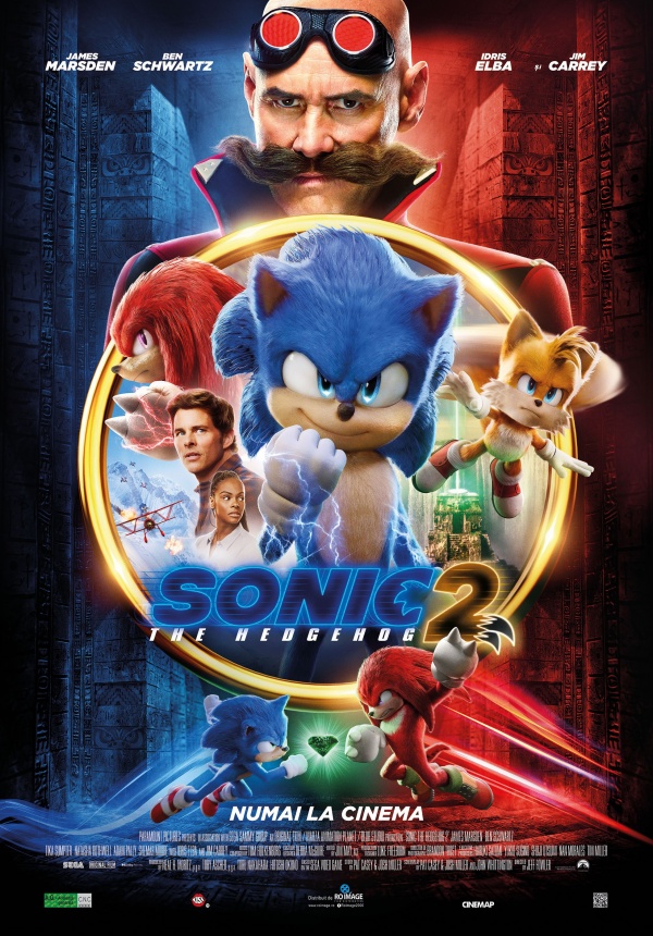 Afis SONIC THE HEDGEHOG 2